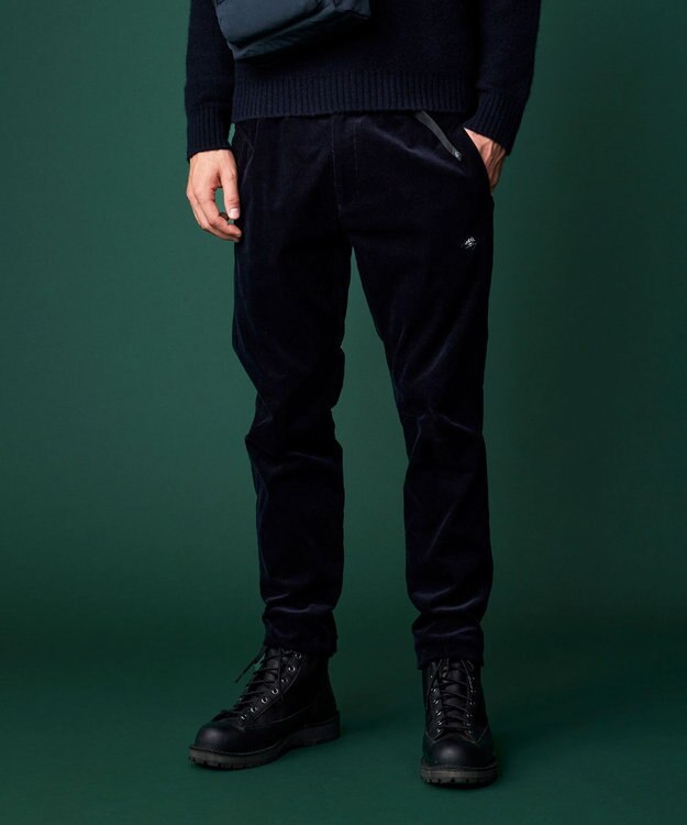 JOSEPH ABBOUD MOUNTAIN 【ストレッチ/ソフトタッチ】コーデュロイ クライミング パンツ ネイビー系