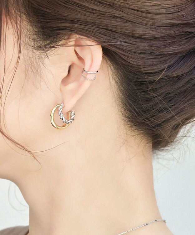 Phoebe 〈シリーズ累計販売10000点突破！〉シトラスイヤーカフ　シルバー シルバー
