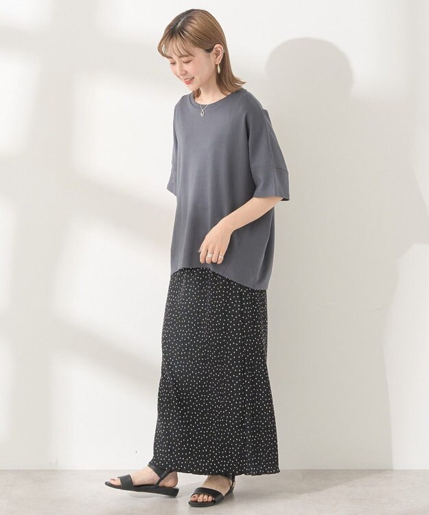 AMERICAN HOLIC ワッシャープリーツタイトスカート Dot