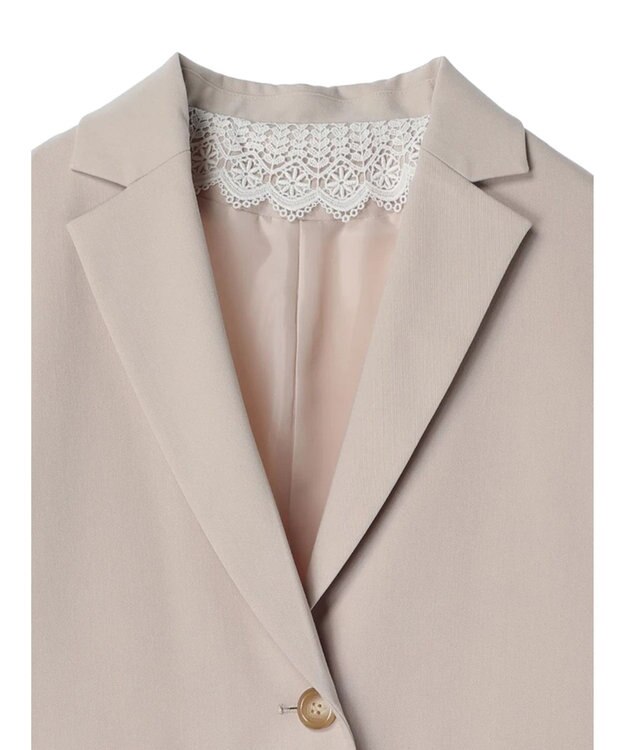 earth music&ecology シングルテーラードジャケット Beige