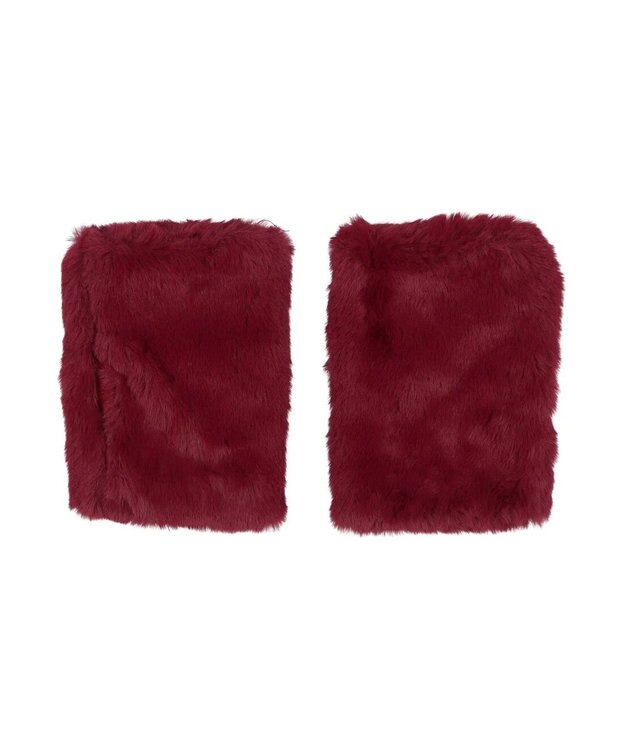 UNBILLION カシュネ cache nez / フェイクファーグローブ ワイン