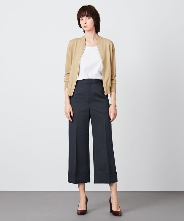 BEIGE， SECLIN / ワイドパンツ Navy