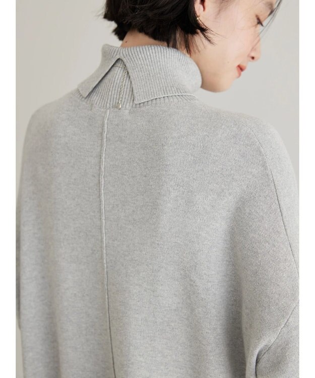 AMERICAN HOLIC バイパチタートルネックニットプルオーバー Light Gray Mixture
