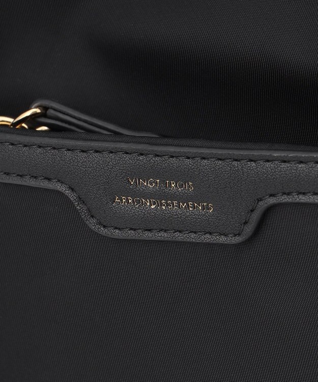 23区 【撥水加工】2WAY ナイロン リュック ブラック系