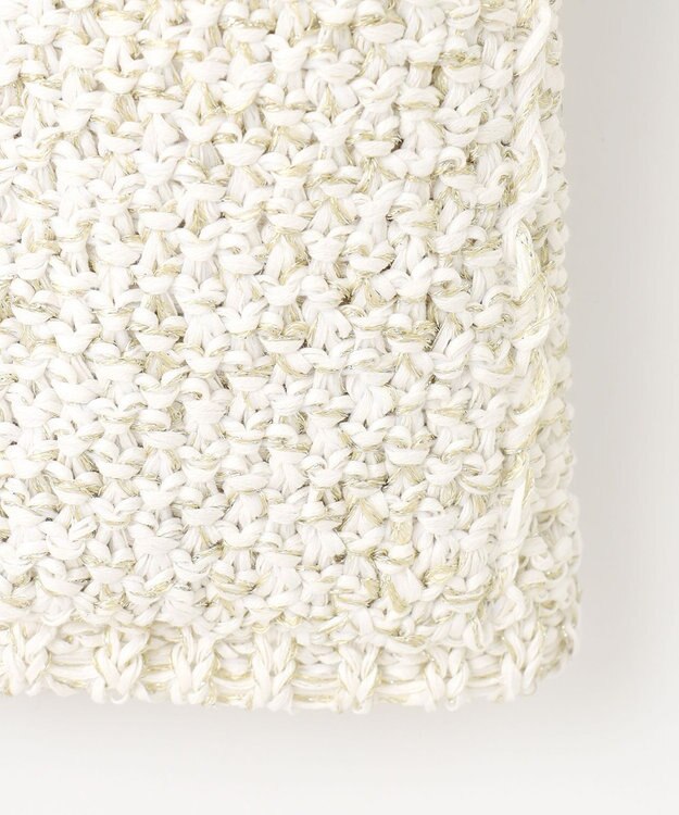 自由区 【カトリエムブーケ】Maille brillante ノーカラーアウター オフ