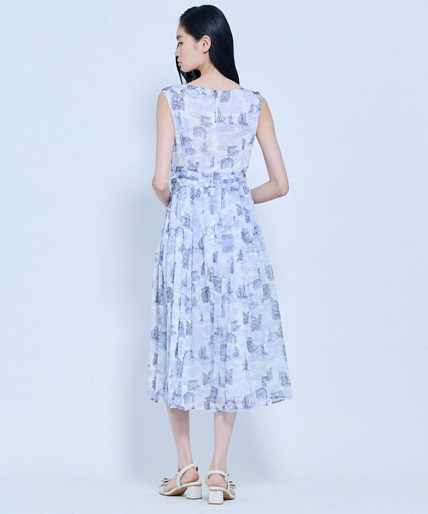 TOCCA 【星風まどかさん着用】SEA BLUE ドレス グレー系5