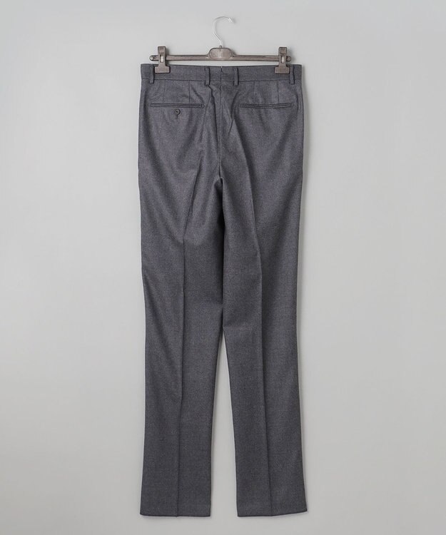 GOTAIRIKU 【保温性/ストレッチ/シワになりにくい】サキソニーストレッチパンツ_1タック(25年モデル） ライトグレー系