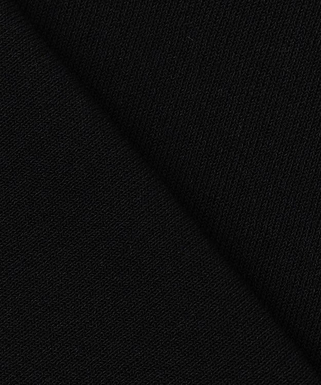 23区 【WEB限定】コットンポリエステル 襟デザイン ニット ブラック系