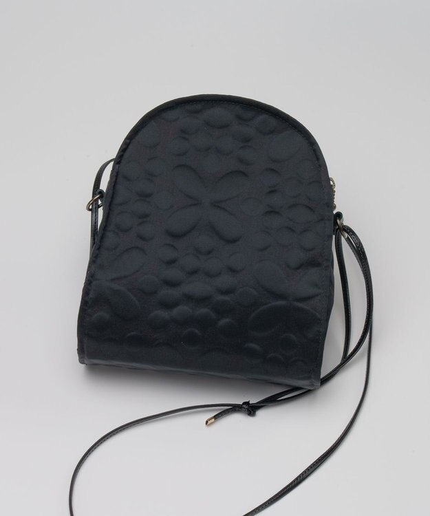 AND WOOL 【土の凹凸を表現したナイロン素材】テレイン ポシェット ブラック