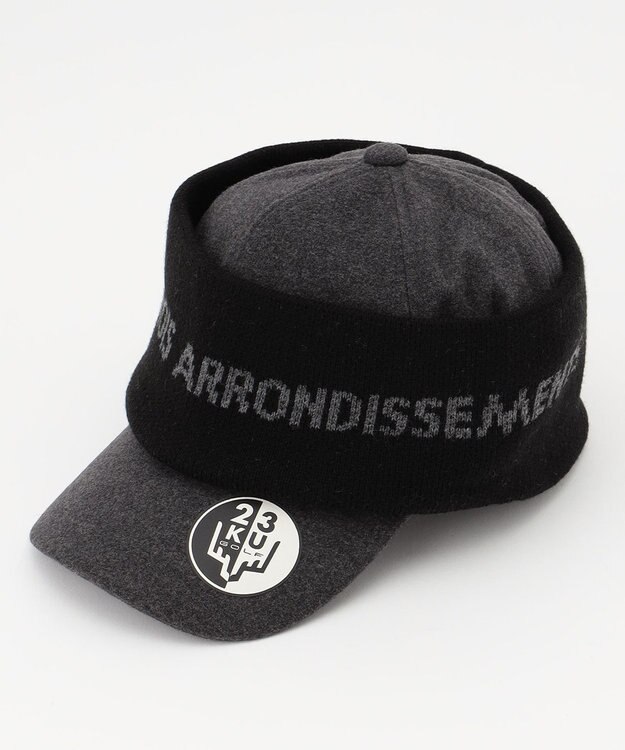 23区GOLF 【MEN】３ＷＡＹキャップ グレー系