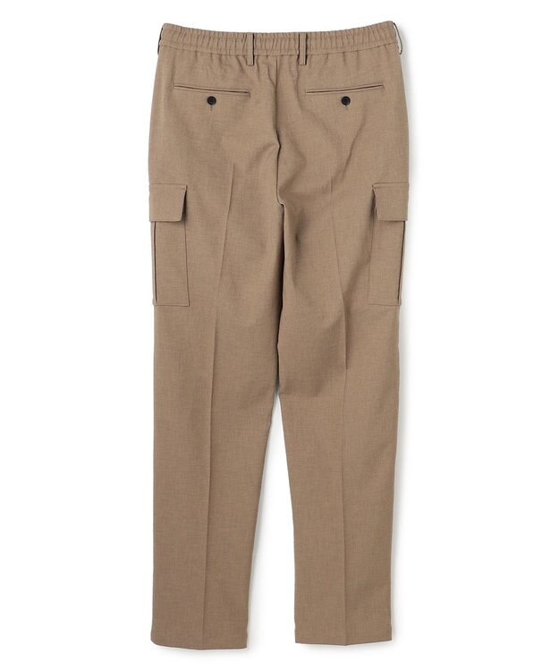 JOSEPH HOMME 【新素材】テクノクロスストレッチ　ドローコード付きストレートカーゴパンツ / HOVE CARGO ベージュ系