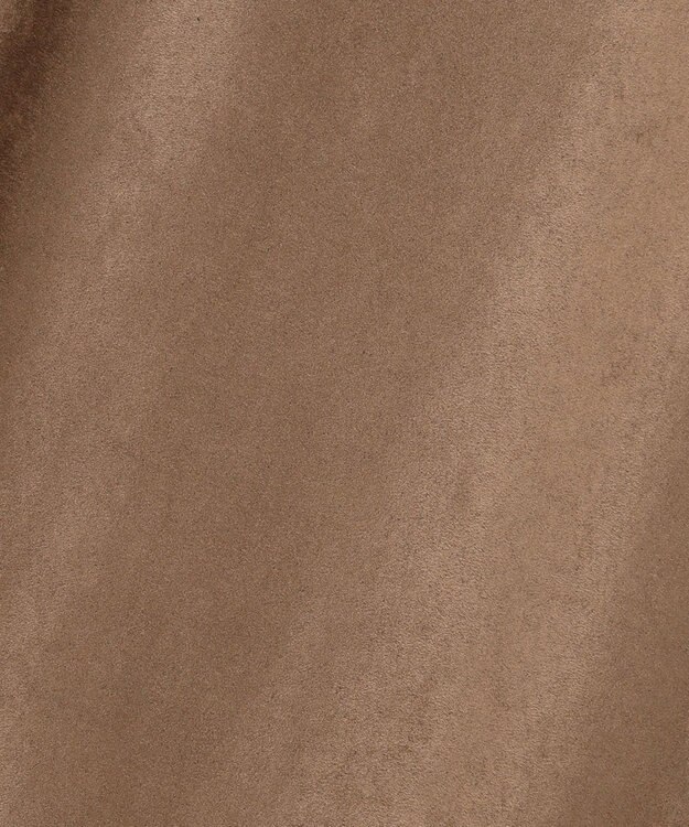 J.PRESS LADIES L マイクロライトスエード ワイド パンツ モカ系