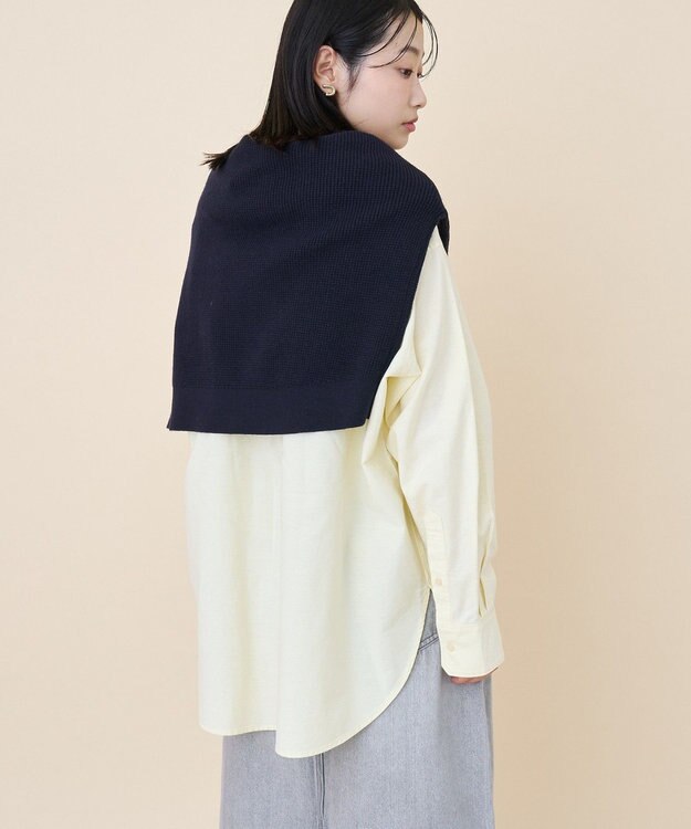 AMERICAN HOLIC オックスベーシックシャツ Yellow