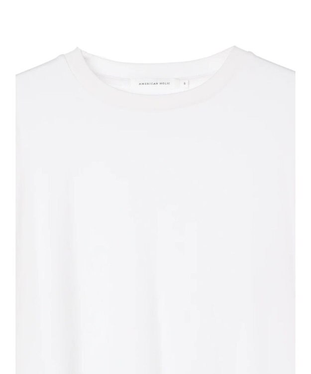 AMERICAN HOLIC ラウンドテールカットチュニック Off White