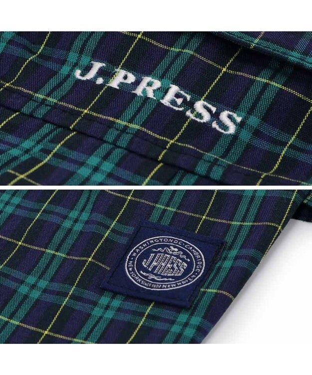 PET PARADISE J.PRESS タータンチェック シャツ 小型犬 タータンチェック