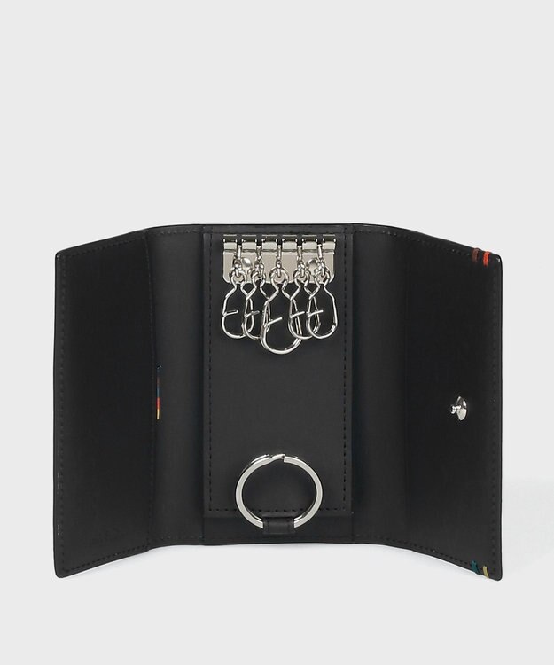 Paul Smith ハイライトステッチ キーケース ブラック