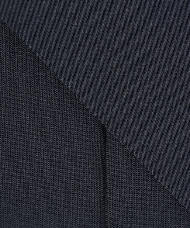 23区 L 【セットアップ対応/洗える】2WAYストレッチツイル ドロスト パンツ ブラック系