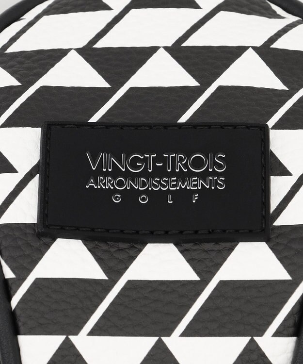 23区GOLF 【UNISEX】フラッグ総柄ヘッドカバー ブラック系5