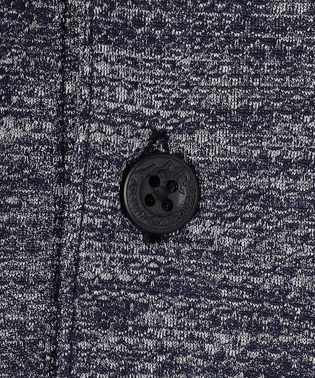 JOSEPH ABBOUD MOUNTAIN 【ゆったり】ドライクールスキンアウトドアポロシャツ ネイビー系