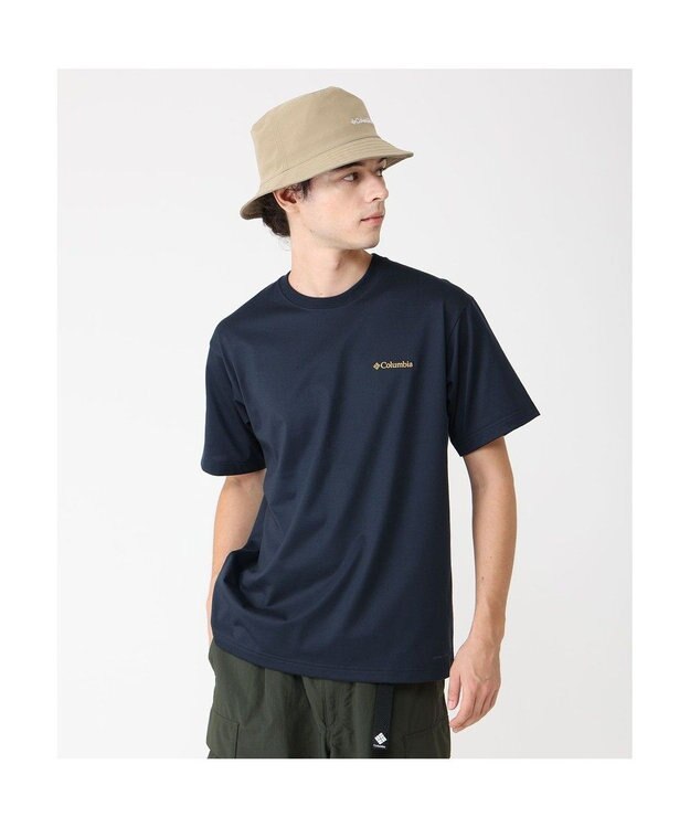 Columbia Columbia/ アーバンハイクグラフィックショートスリーブTシャツ /コロンビア Collegiate Navy、 Back Print