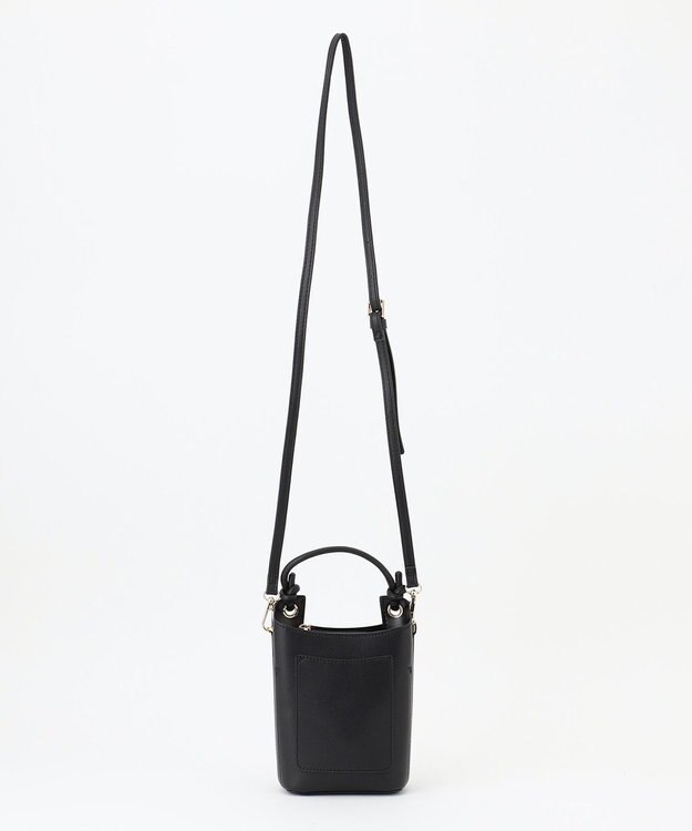 LA BAGAGERIE 【maison vert】 【多収納】ノットデザインポシェット ブラック