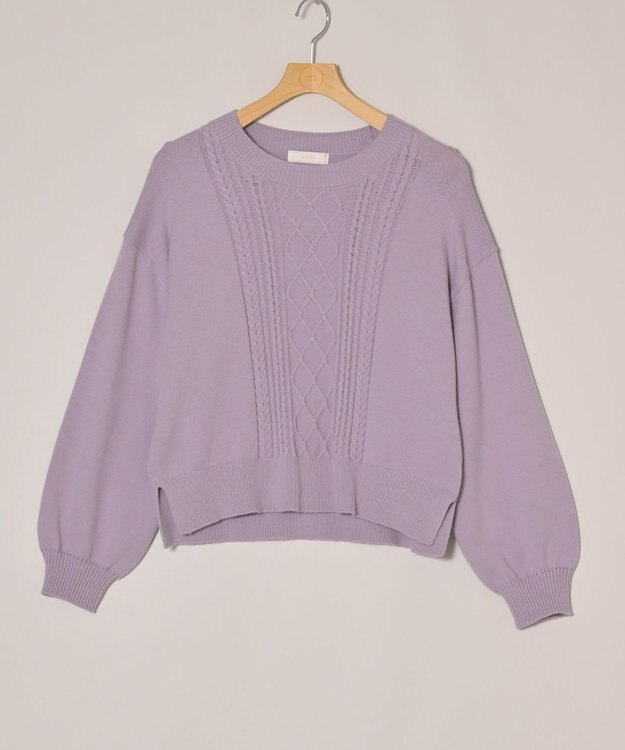 ONWARD Reuse Park 【any SiS】ニット秋冬 パープル