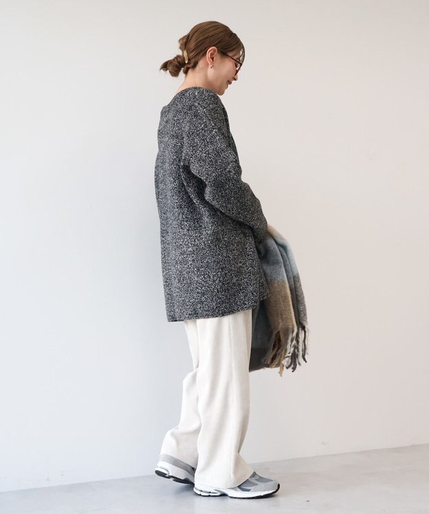 AMERICAN HOLIC バイパチＶＡＣＡＮＴロングニットプルオーバー Black