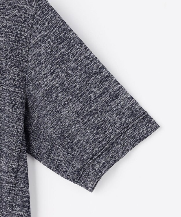 JOSEPH ABBOUD MOUNTAIN 【ゆったり】ドライクールスキンアウトドアポロシャツ ネイビー系