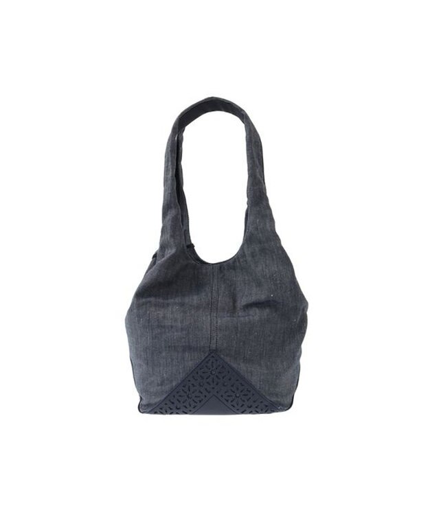 genten リノ トートバッグ大 ネイビー
