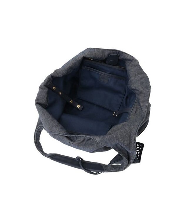 genten リノ トートバッグ大 ネイビー