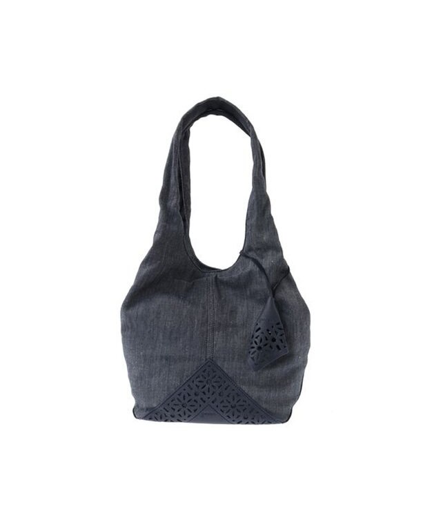 genten リノ トートバッグ大 ネイビー