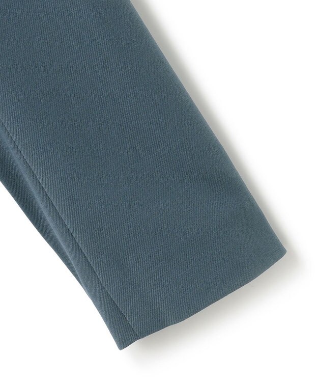 ICB 【洗える】ウール2WAYストレッチ ダブルブレストジャケット ダルブルー系