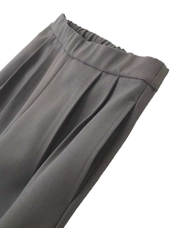 earth music&ecology 【予約】【2WAY】ラップスカート付きパンツ グレー