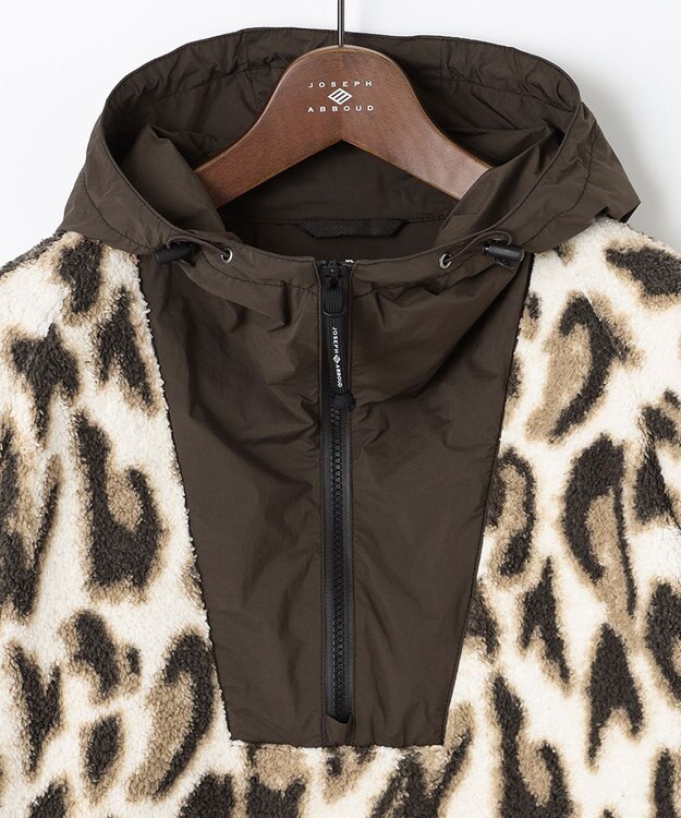 JOSEPH ABBOUD MOUNTAIN 【UNISEX】アニマルカモフラージュ ブルゾン ダークブラウン系6