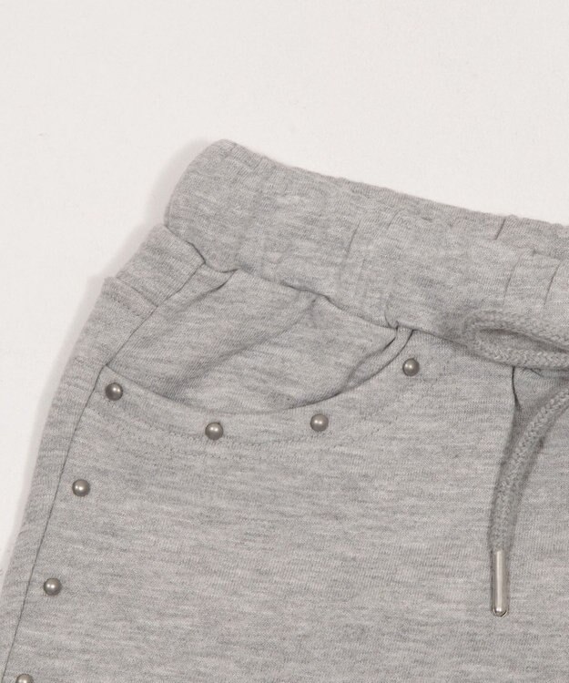 WEGO スタッズマイクロショートパンツ グレー