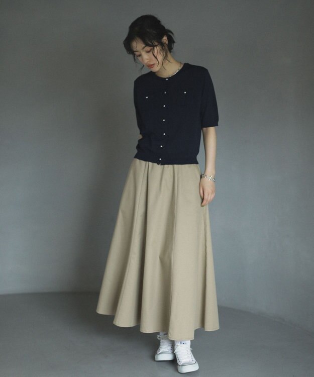 Green Parks コンパクトポケットカーディガン Dark Navy