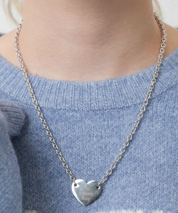 WEGO Lリバーシブルプレートネックレス 柄1