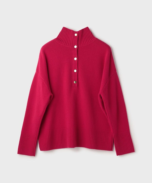 GRACE CONTINENTAL ウールオーバーニットトップ ピンク