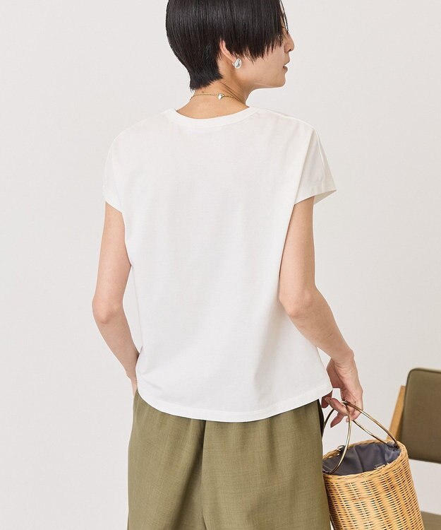 AMERICAN HOLIC 【２点セット】ノースリーブＴシャツ＋ビスチェ Off White