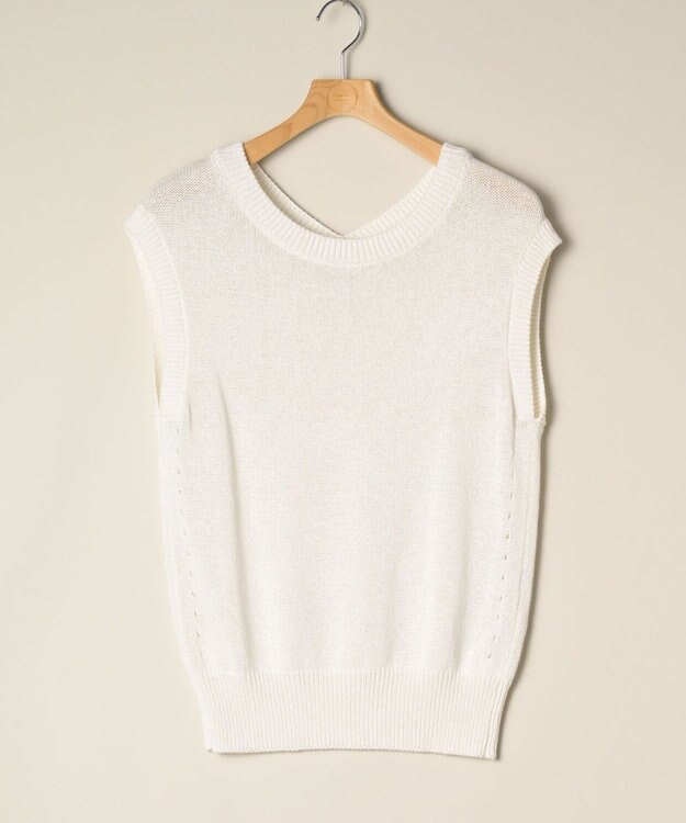 ONWARD Reuse Park 【組曲】ニット春夏 ホワイト