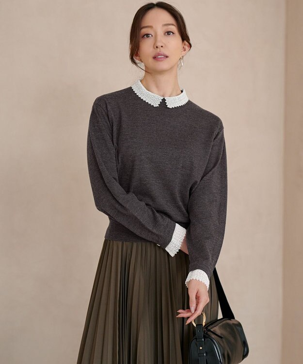 23区 【Oggi5月号掲載】淡水パール イヤリング ゴールド系