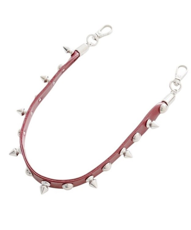 WEGO スタッズハンドストラップ レッド