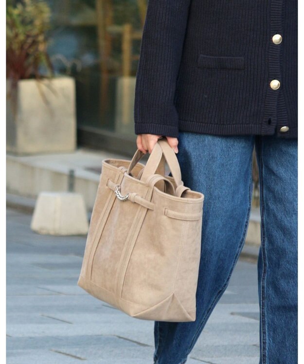 MORROW by thank 【A4サイズ収納可/軽量】SAILAS トートバッグ L ベージュ