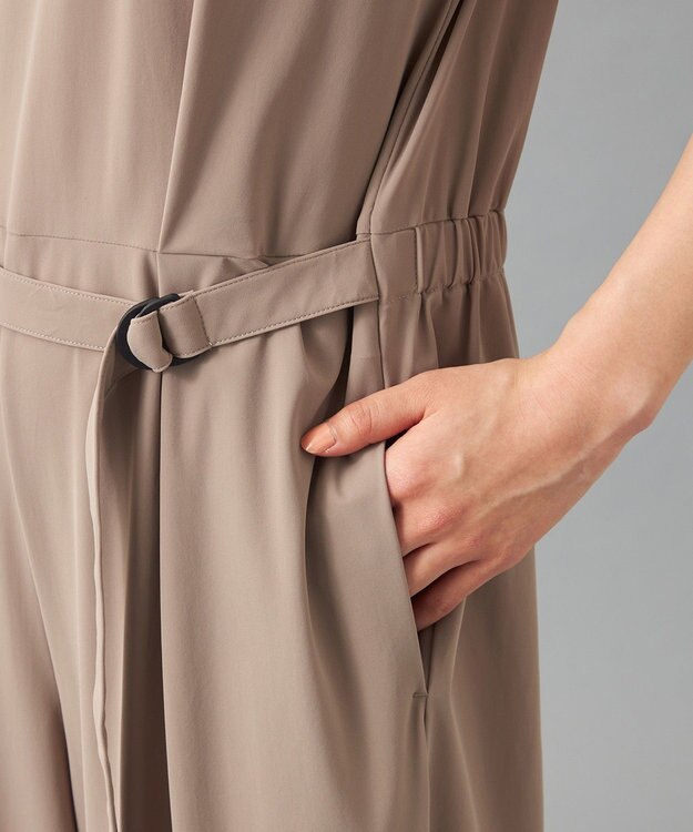 Chacott Chacott BALANCE フレンチスリーブオールインワン グレージュ