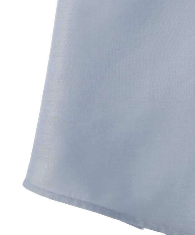 YECCA VECCA シアーボウタイブラウス Light Blue