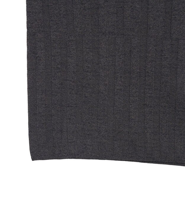 JOSEPH 【WEB&OUTLET限定・洗える】テクスチャードレーヨン　ラウンドネックニット Slate