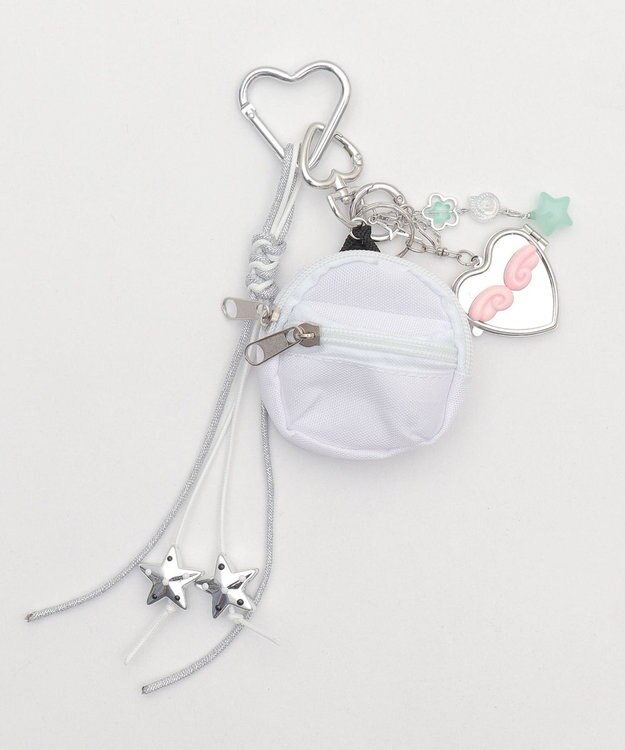 WEGO バッグモチーフセットキーホルダー ホワイト