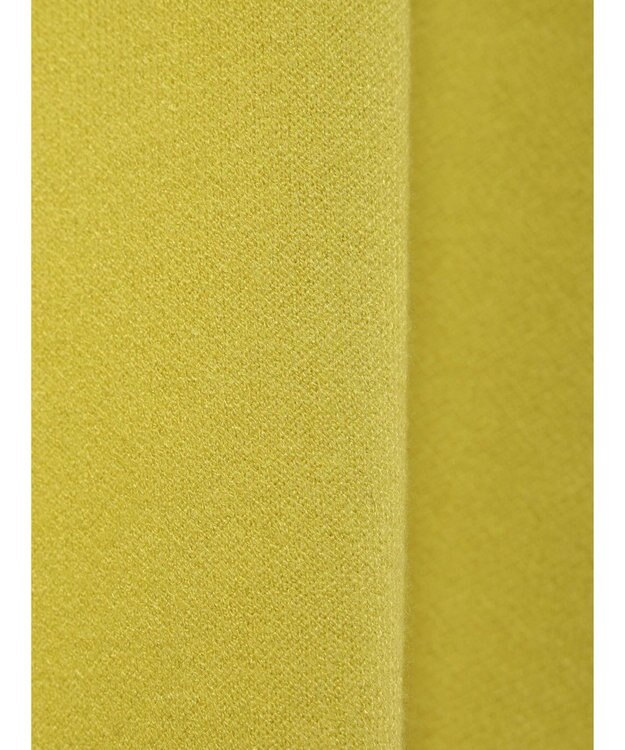 earth music&ecology やわらかタッチハイネックチュニック Lime Green