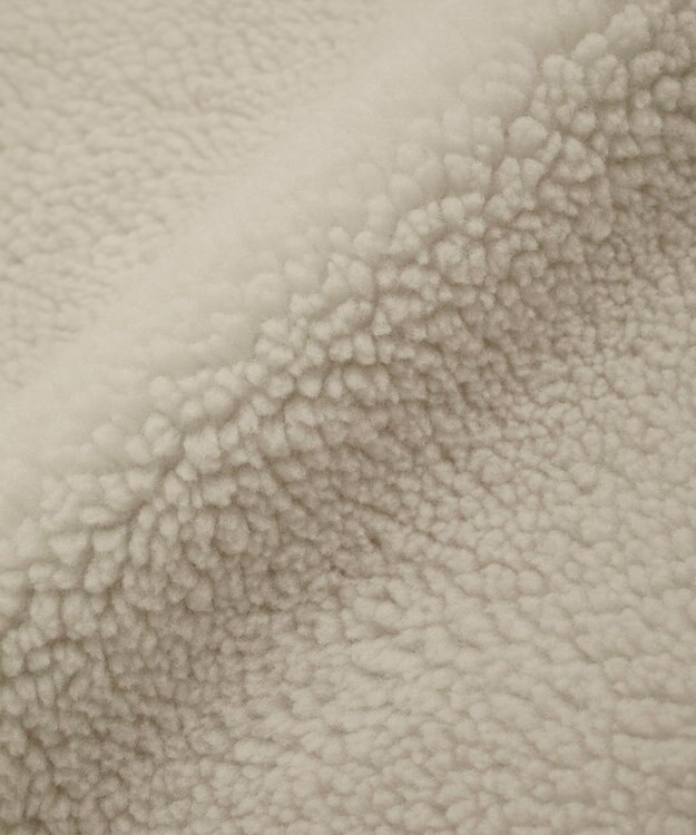 earth music&ecology フェイクムートンジャケット Beige