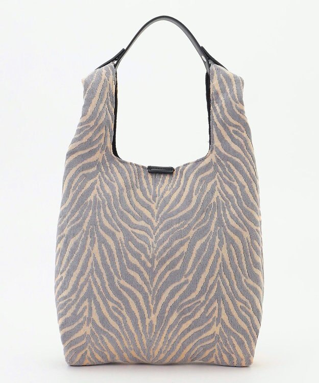 ICB 【新色追加・WEB限定カラーあり】2WAYエコバッグ 起毛ゼブラグレー系